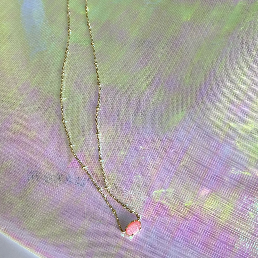 Kendra Scott Emilie Single Strand in Pink Drusy